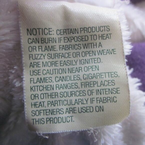 L.L.Bean Womens Size S Cotton Blend Full Zip Purple Hoodie Fleece Zip Up Jacket - Picture 11 of 12